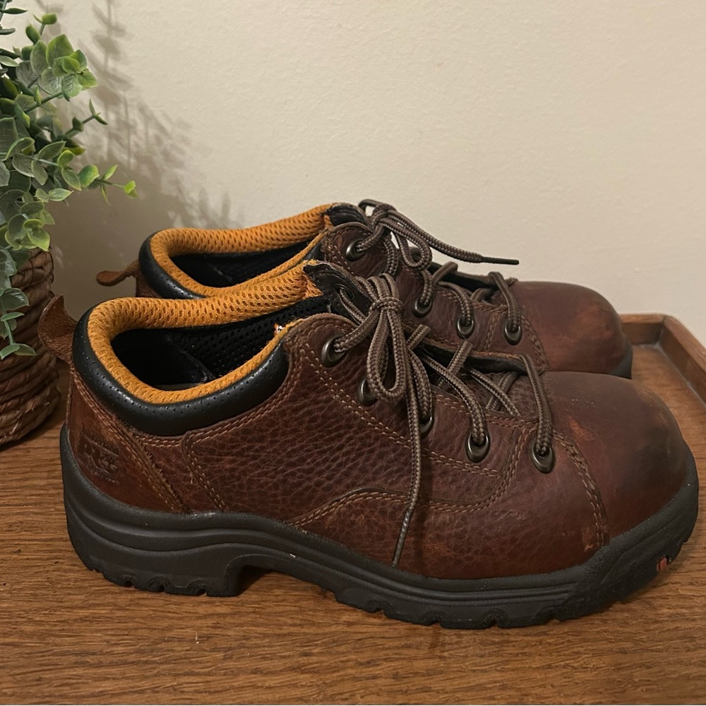 Timberland PRO TiTAN Women's Alloy Toe Work Oxford Size 7.5